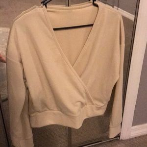 Crop sweater